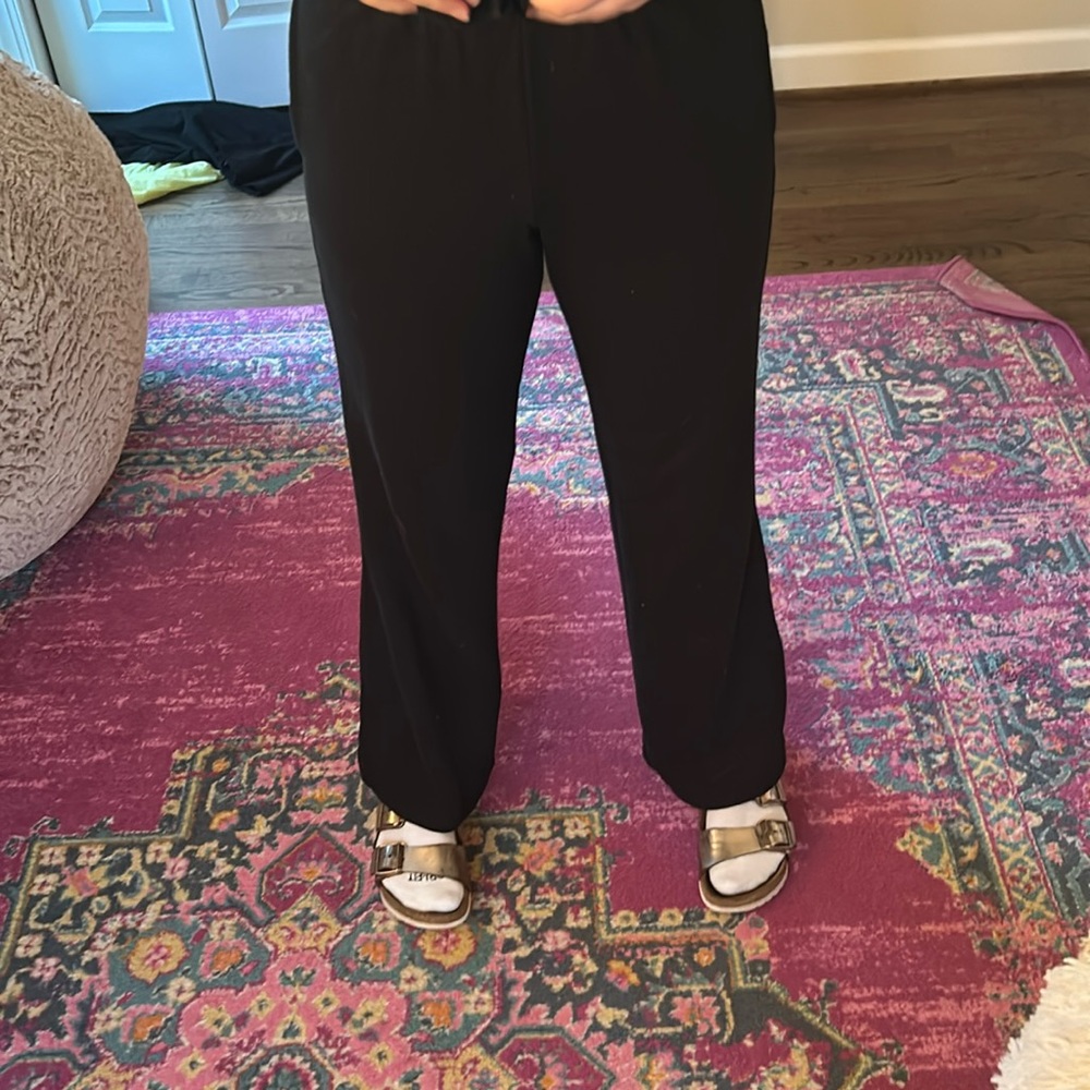 Black joggers